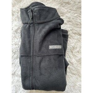 New COLUMBIA Size XXL Black Men’s Granite Mountain Fleece Jacket
